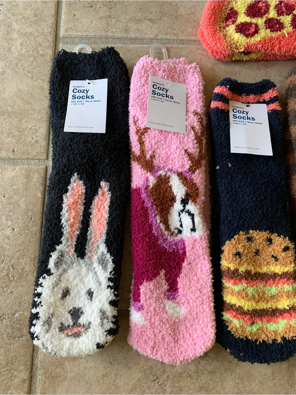 Fuzzy Socks Bundle New Animal Old Navy Gap